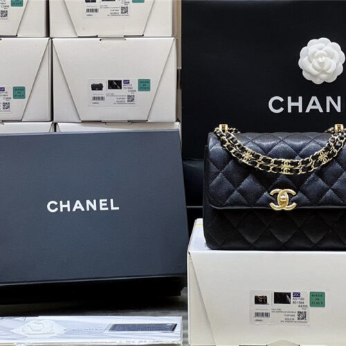High Quality Luxury Chanel Leather CF Shoulder Bag product detail