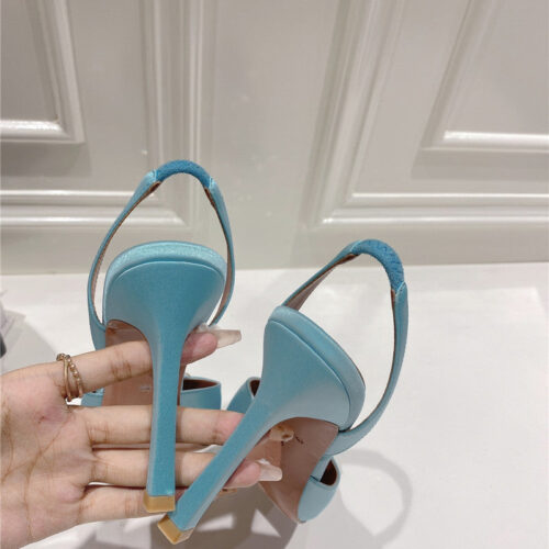High Quality Luxury Amina Muaddi High-End Rhinestone Original Buckle Pumps – Style 08259 product detail