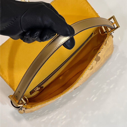 High Quality Luxury Fendi Sequin Baguette Bag – Style 32686 product detail