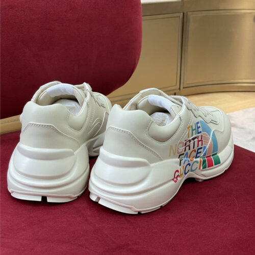High Quality Luxury Gucci Rhyton North Face Sneakers Women product detail