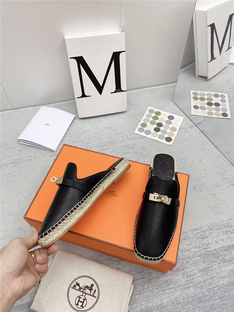 High Quality Luxury Hermes Loafer Slippers product detail