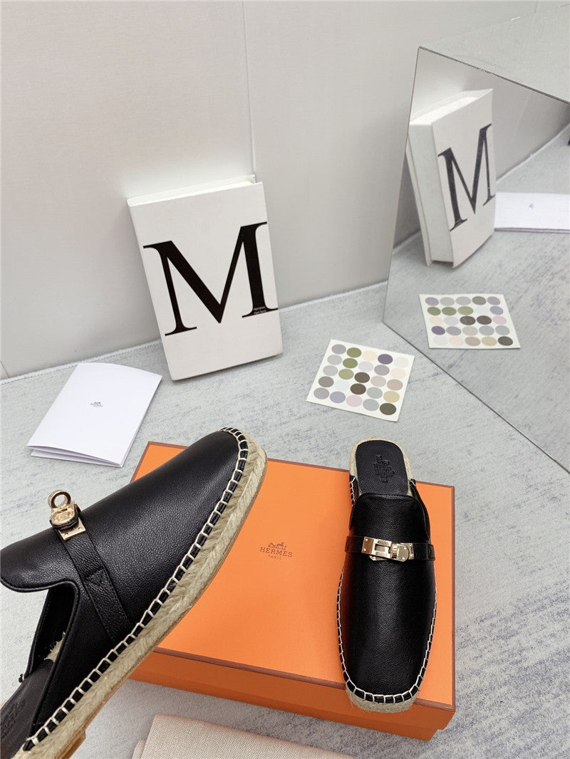 High Quality Luxury Hermes Loafer Slippers product detail