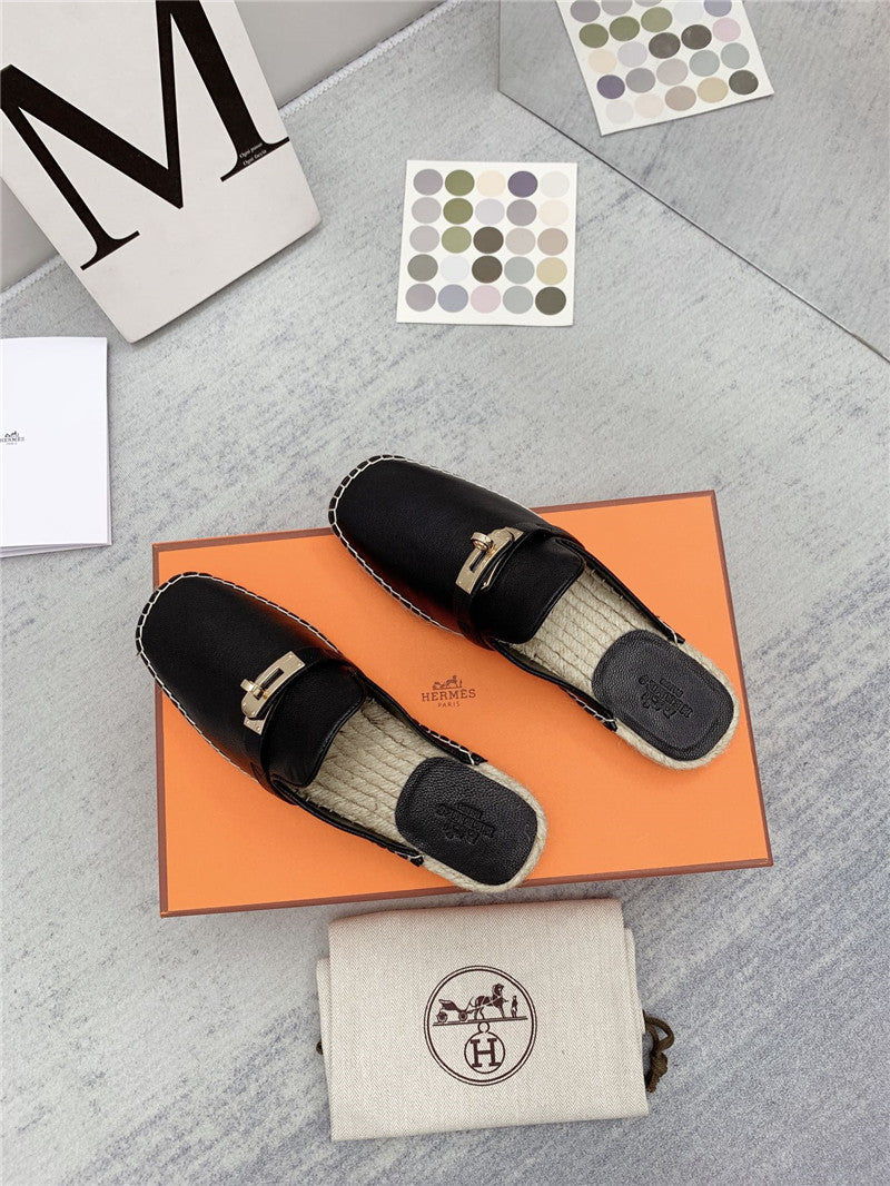 High Quality Luxury Hermes Loafer Slippers product detail