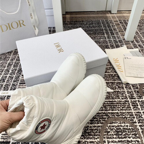 High Quality Luxury Dior Down Fur Snow Boots product detail