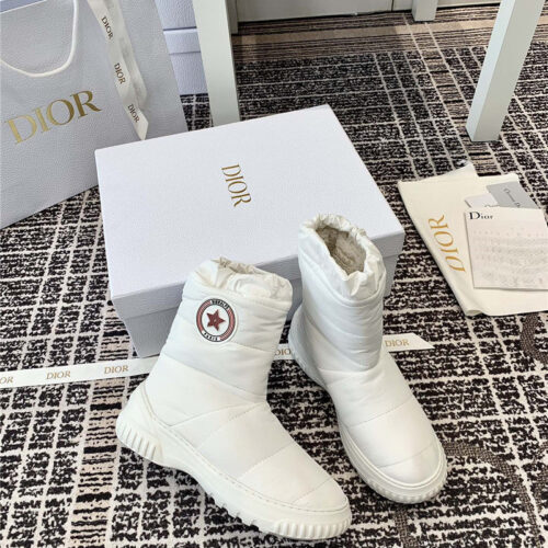 High Quality Luxury Dior Down Fur Snow Boots product detail