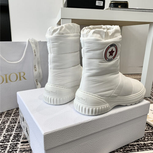 High Quality Luxury Dior Down Fur Snow Boots product detail