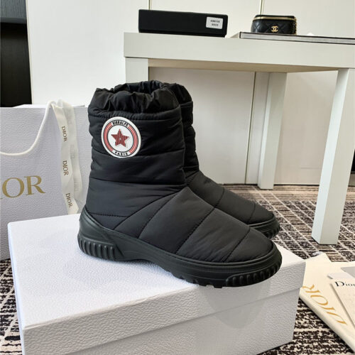 High Quality Luxury Dior Down Fur Snow Boots – Style 44294