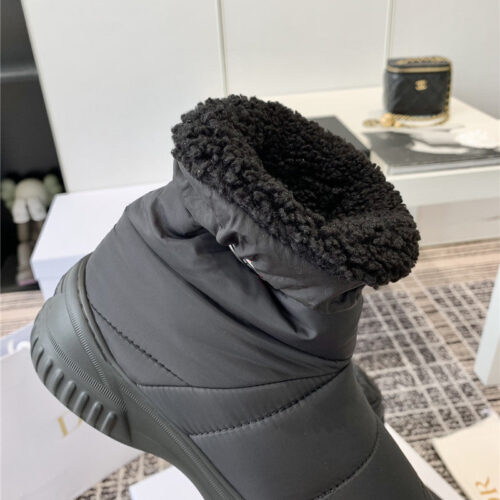 High Quality Luxury Dior Down Fur Snow Boots – Style 44294 product detail