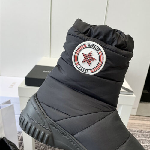 High Quality Luxury Dior Down Fur Snow Boots – Style 44294 product detail