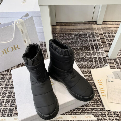High Quality Luxury Dior Down Fur Snow Boots – Style 44294 product detail
