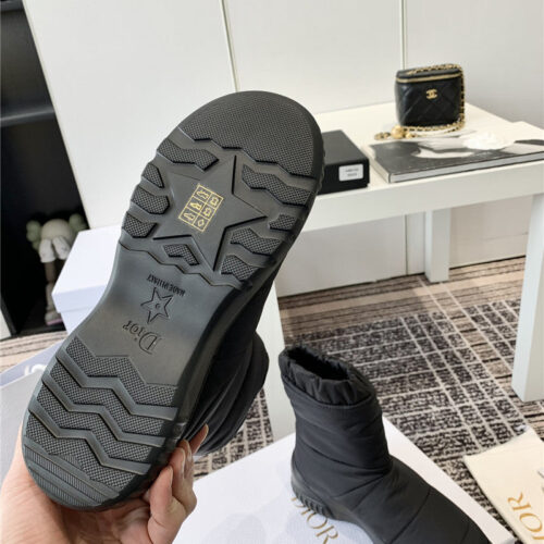 High Quality Luxury Dior Down Fur Snow Boots – Style 44294 product detail