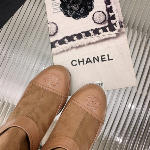 High Quality Luxury Chanel Mary Jane Sock Wool Boots – Style 12454 product detail