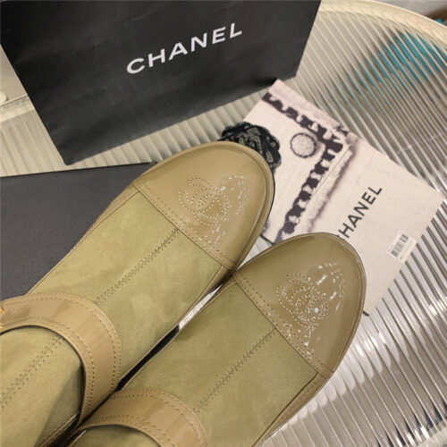 High Quality Luxury Chanel Mary Jane Sock Wool Boots – Style 38438 product detail