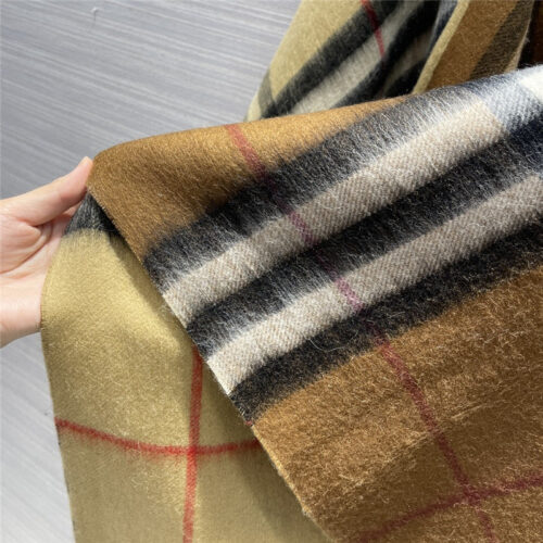 High Quality Luxury Burberry Cashmere Shawl Scarf Cape product detail