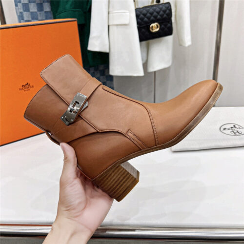 High Quality Luxury Hermes Frenchie 50 Ankle Boots – Style 33731 product detail