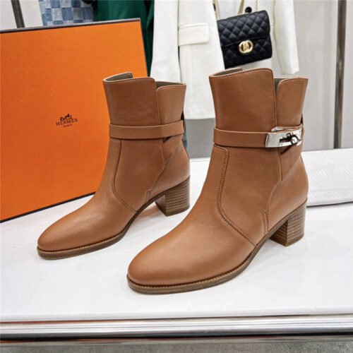 High Quality Luxury Hermes Frenchie 50 Ankle Boots – Style 33731 product detail