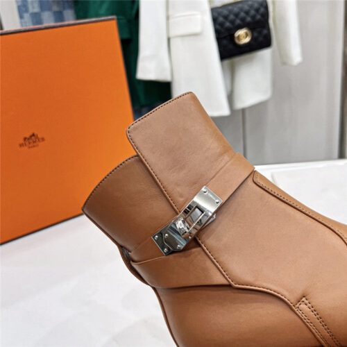 High Quality Luxury Hermes Frenchie 50 Ankle Boots – Style 33731 product detail