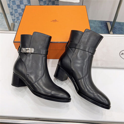 High Quality Luxury Hermes Frenchie 50 Ankle Boots product detail
