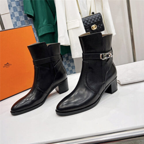 High Quality Luxury Hermes Frenchie 50 Ankle Boots alternate view