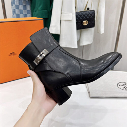 High Quality Luxury Hermes Frenchie 50 Ankle Boots product detail