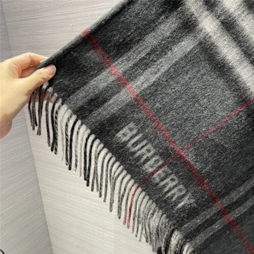 High Quality Luxury Burberry Cashmere Shawl Scarf Cape – Style 24606 product detail