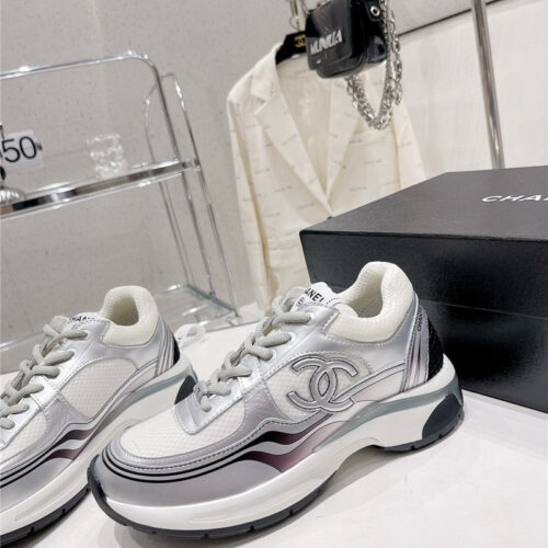 High Quality Luxury Chanel Cc Logo Sneakers Womens – Style 18662
