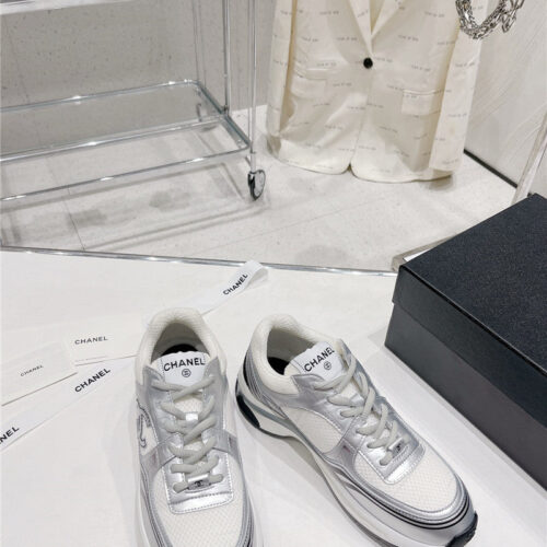 High Quality Luxury Chanel Cc Logo Sneakers Womens – Style 18662 product detail