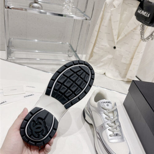 High Quality Luxury Chanel Cc Logo Sneakers Womens – Style 18662 product detail