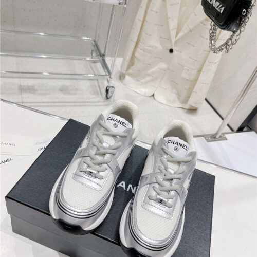 High Quality Luxury Chanel Cc Logo Sneakers Womens – Style 18662 product detail