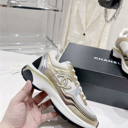 High Quality Luxury Chanel Cc Logo Sneakers Womens product detail