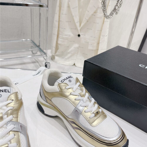 High Quality Luxury Chanel Cc Logo Sneakers Womens product detail