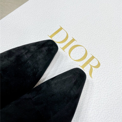 High Quality Luxury Dior Leather High Heel Ankle Boots – Style 28422 product detail