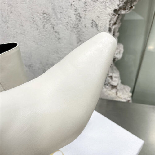 High Quality Luxury Dior Leather High Heel Ankle Boots product detail
