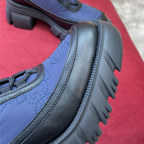 High Quality Luxury Gucci Chunky Heel Loafers product detail