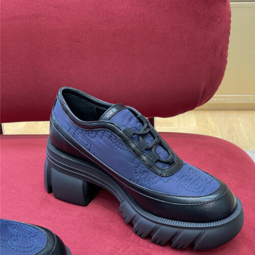 High Quality Luxury Gucci Chunky Heel Loafers product detail
