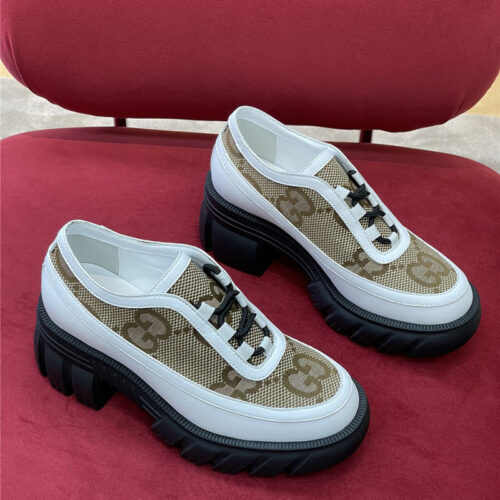 High Quality Luxury Gucci Chunky Heel Loafers – Style 69139 alternate view