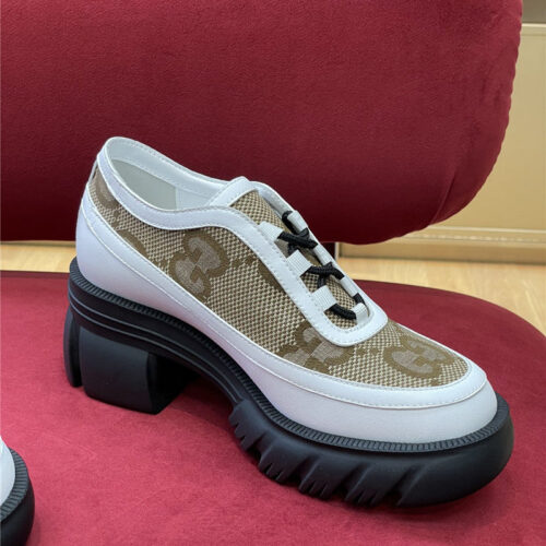 High Quality Luxury Gucci Chunky Heel Loafers – Style 69139 product detail
