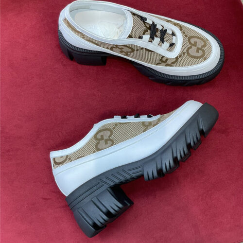 High Quality Luxury Gucci Chunky Heel Loafers – Style 69139 product detail