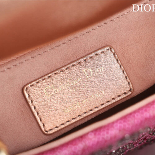 High Quality Luxury Mini Lady Dior Beaded Bag – Style 26744 product detail