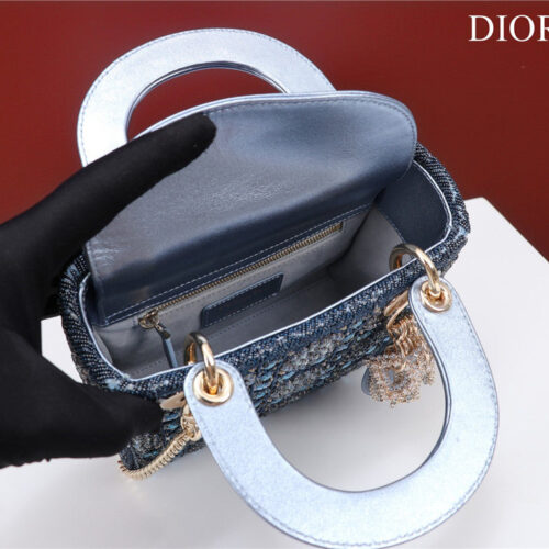 High Quality Luxury Mini Lady Dior Beaded Bag – Style 26743 product detail