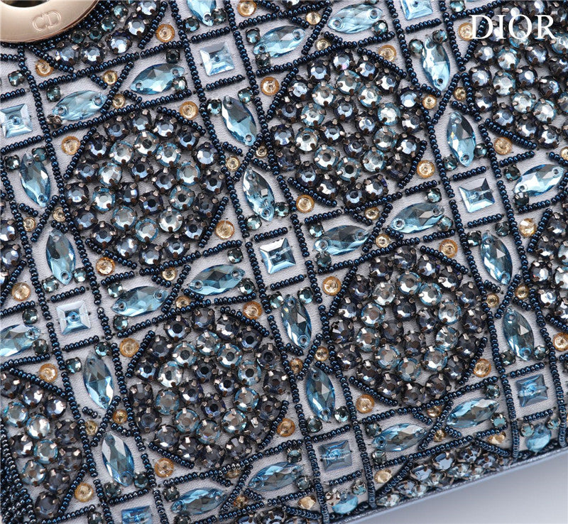 High Quality Luxury Mini Lady Dior Beaded Bag – Style 26743 product detail