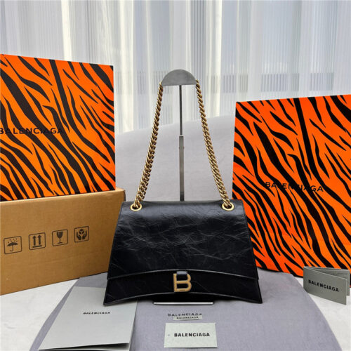 High Quality Luxury Balenciaga Crush Bag Medium – Style 29770 product image