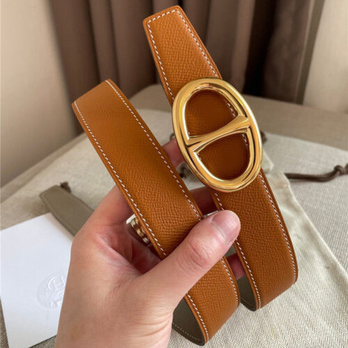 High Quality Luxury Hermes Reversible Belt – Style 43427 product detail