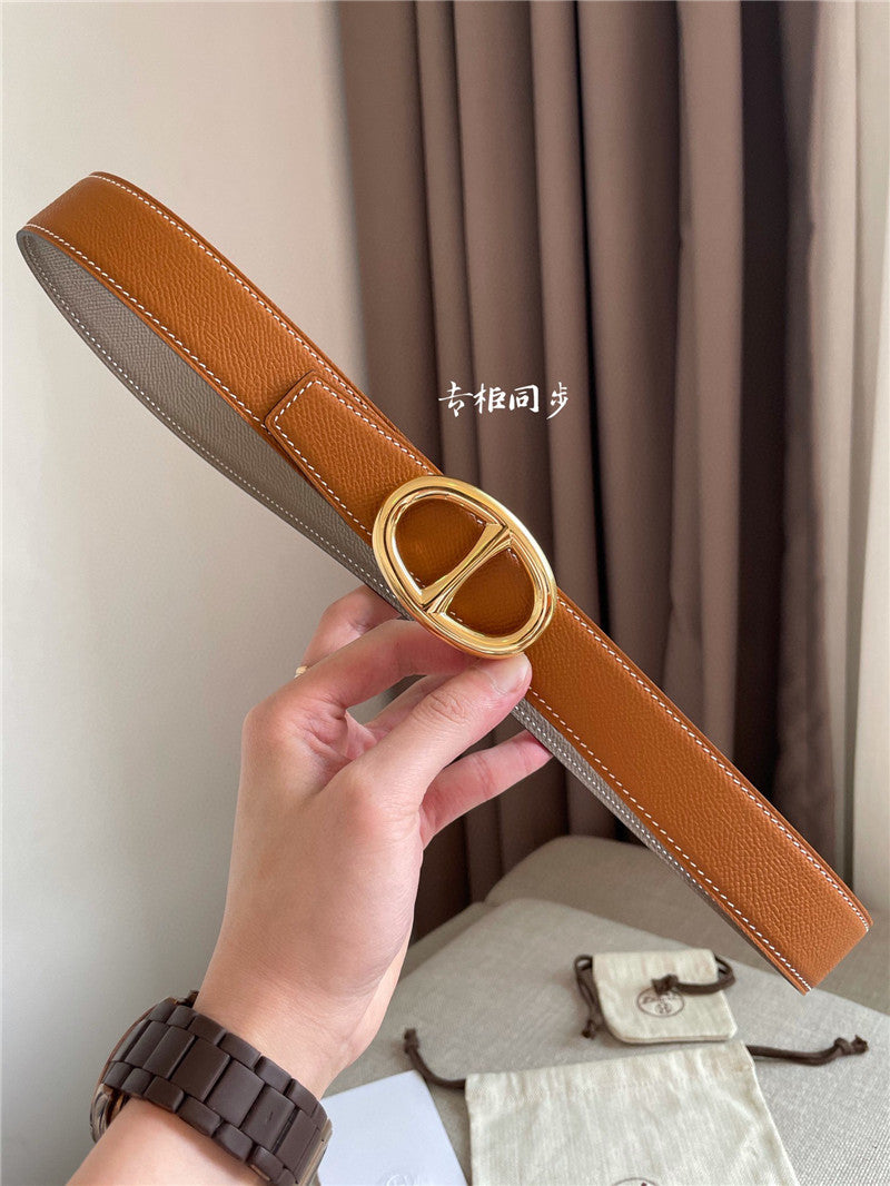 High Quality Luxury Hermes Reversible Belt – Style 43427 product detail