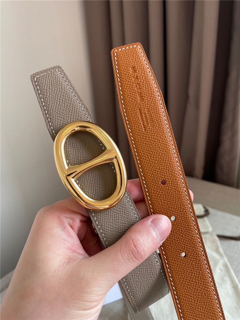 High Quality Luxury Hermes Reversible Belt – Style 43427 product detail