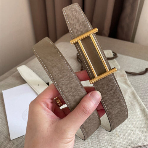 High Quality Luxury Hermes Reversible Belt alternate view