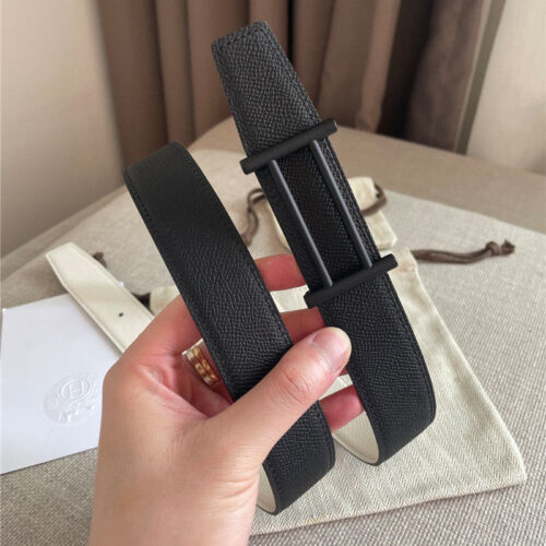 High Quality Luxury Hermes Reversible Belt – Style 43409 alternate view