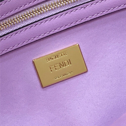 High Quality Luxury Fendi Sequin Baguette Bag product detail