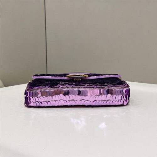 High Quality Luxury Fendi Sequin Baguette Bag product detail