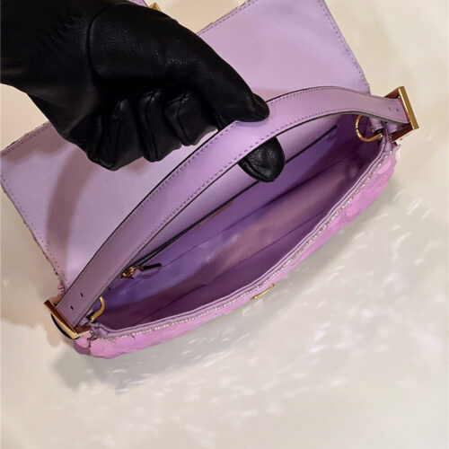 High Quality Luxury Fendi Sequin Baguette Bag product detail